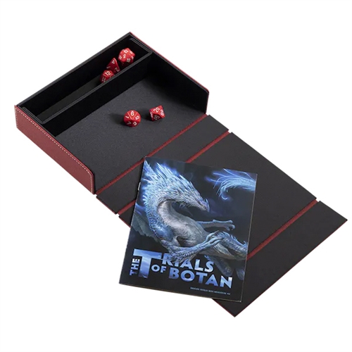 Dice Companion Dice Tray & Box Blood Red - Dice Tray - Dragon Shield